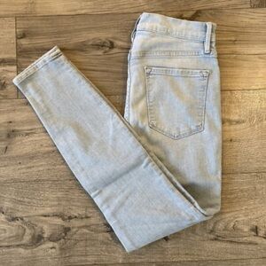 Frame Denim High Rise Light Wash Jeans